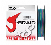  Daiwa J-Braid X8 Multicolor 0.22 37.5lb 150
