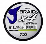  Daiwa J-Braid X4 Yellow 0.13  135