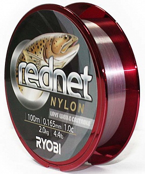  RYOBI NYLON Rednet 100m d-0.331 #5.6kg Grey RBLG331