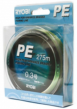  RYOBI PE GREEN 275m. d-0.12mm/7,92 