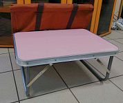 Стол складной в чехле 8188-53(8) 60*45 Pink