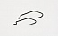 HAMAGURI OFFSET HOOK J73301#4/0 BN ����.5��.