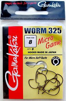  Gamakatsu Worm 325 Micro Game 8 .8.