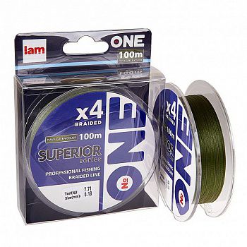 �������� ����� �ONE SUPERIOR �4-100m (navy-green) d0.10 3.63kg