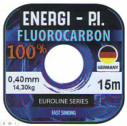 Леска Energi P.I."Fluorocarbon" 100% Флюрокарбон  15m  0.40 mm